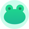 蛙蛙写作 logo